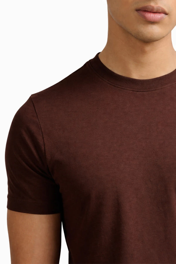 Carbon Lightweight T-Shirt – Organic Cotton (Chicory Coffee)