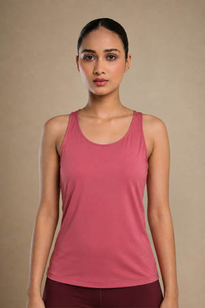 Bio Active Tank – EcoCiclo™ Biodegradable Polyester (Mauve Wood)