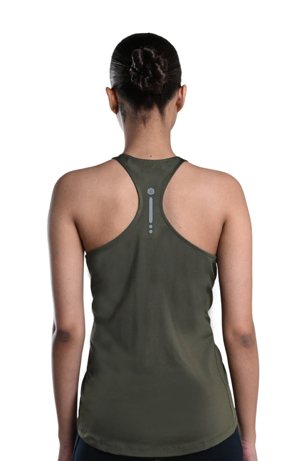 Bio Active Tank – EcoCiclo™ Biodegradable Polyester (Sage Green)