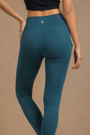 Carbon Utility Legging (2 Pockets) (Deep Teal)