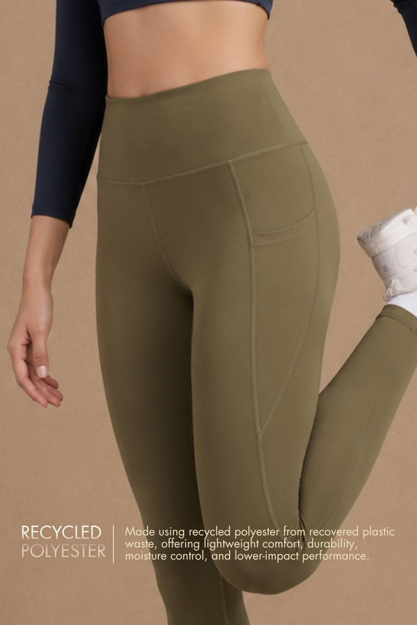 Carbon Utility Legging (2 Pockets) (Sage Green)