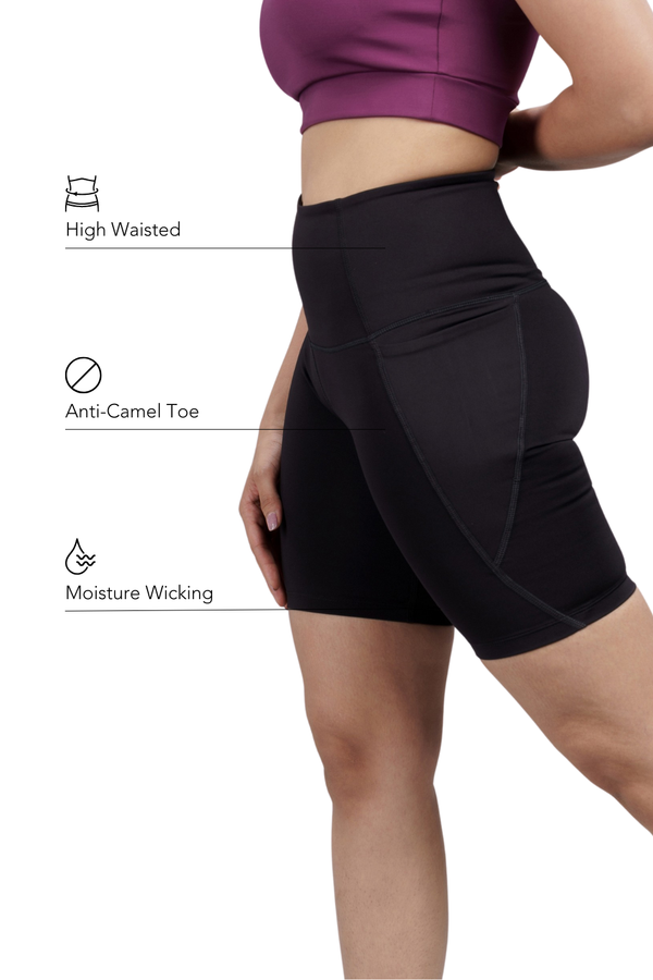 Carbon Cycling Shorts (Carbon Black)