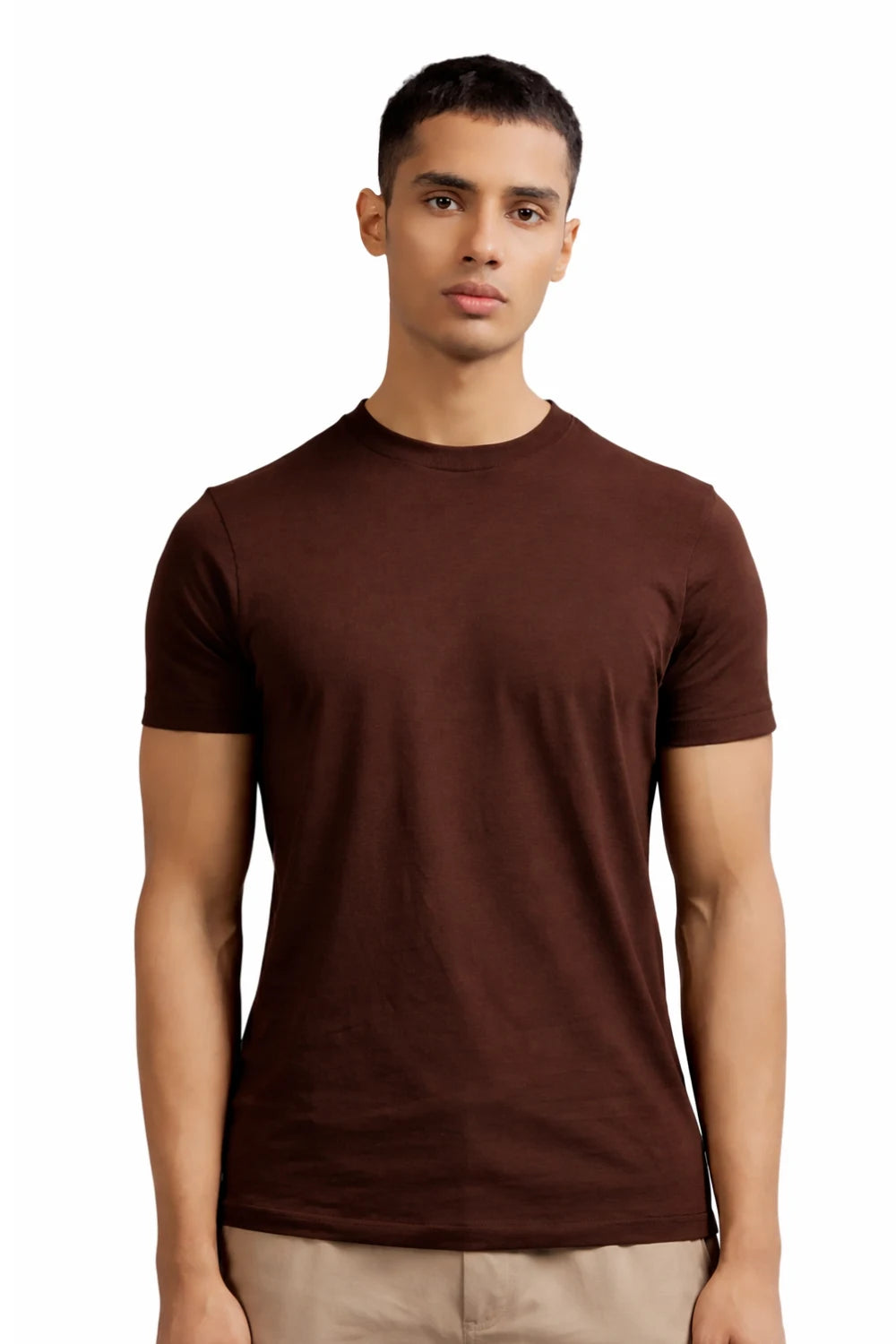 Carbon Lightweight T-Shirt – Organic Cotton (Chicory Coffee)