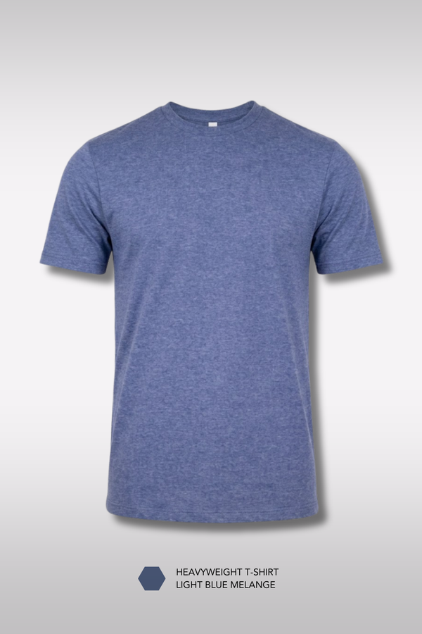Pack of 2 Heavyweight (Melange) T-shirt at 1799