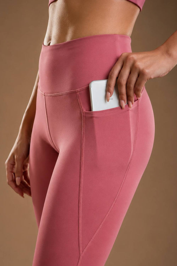 Carbon Utility Legging (2 Pockets) (Mauve Wood)