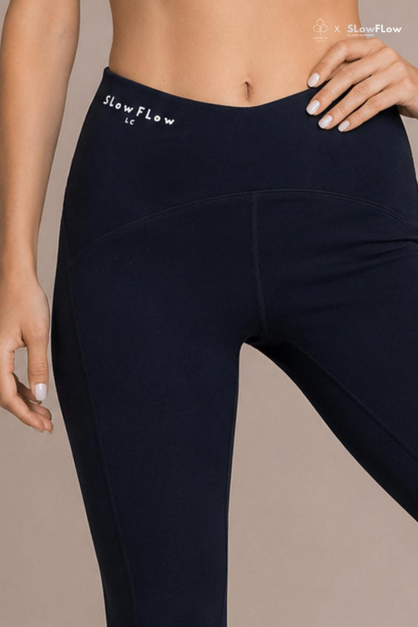 SlowFlow Leggings (Carbon Black)