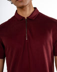 TENCEL™ POLO (Sangria)