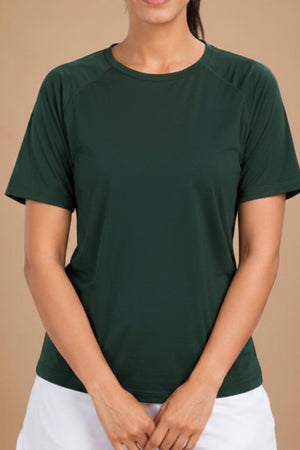Bio Active Tee – EcoCiclo™ Biodegradable Polyester (Pine Green)