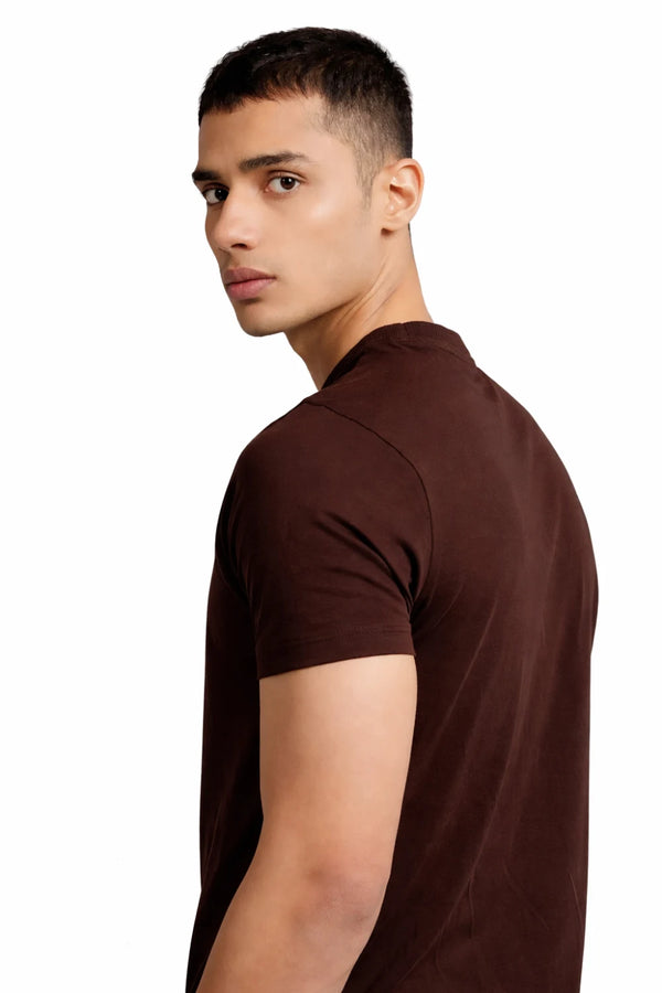 Carbon Lightweight T-Shirt – Organic Cotton (Chicory Coffee)