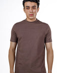 Carbon Heavyweight T-Shirt – Sorona™ (Dark Brown Melange)