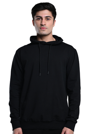 Carbon Hoodie – Men’s Organic Cotton Hoodie (Carbon Black)