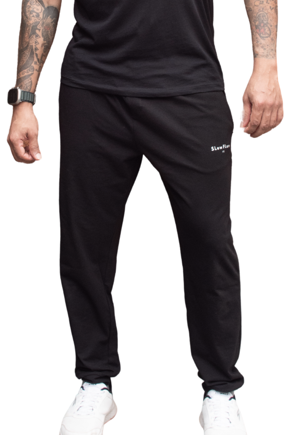 Cuffed Hybrid Knit Multi-Utility Pants