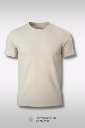 Pack of 2 Heavyweight (Melange) T-shirt at 1799