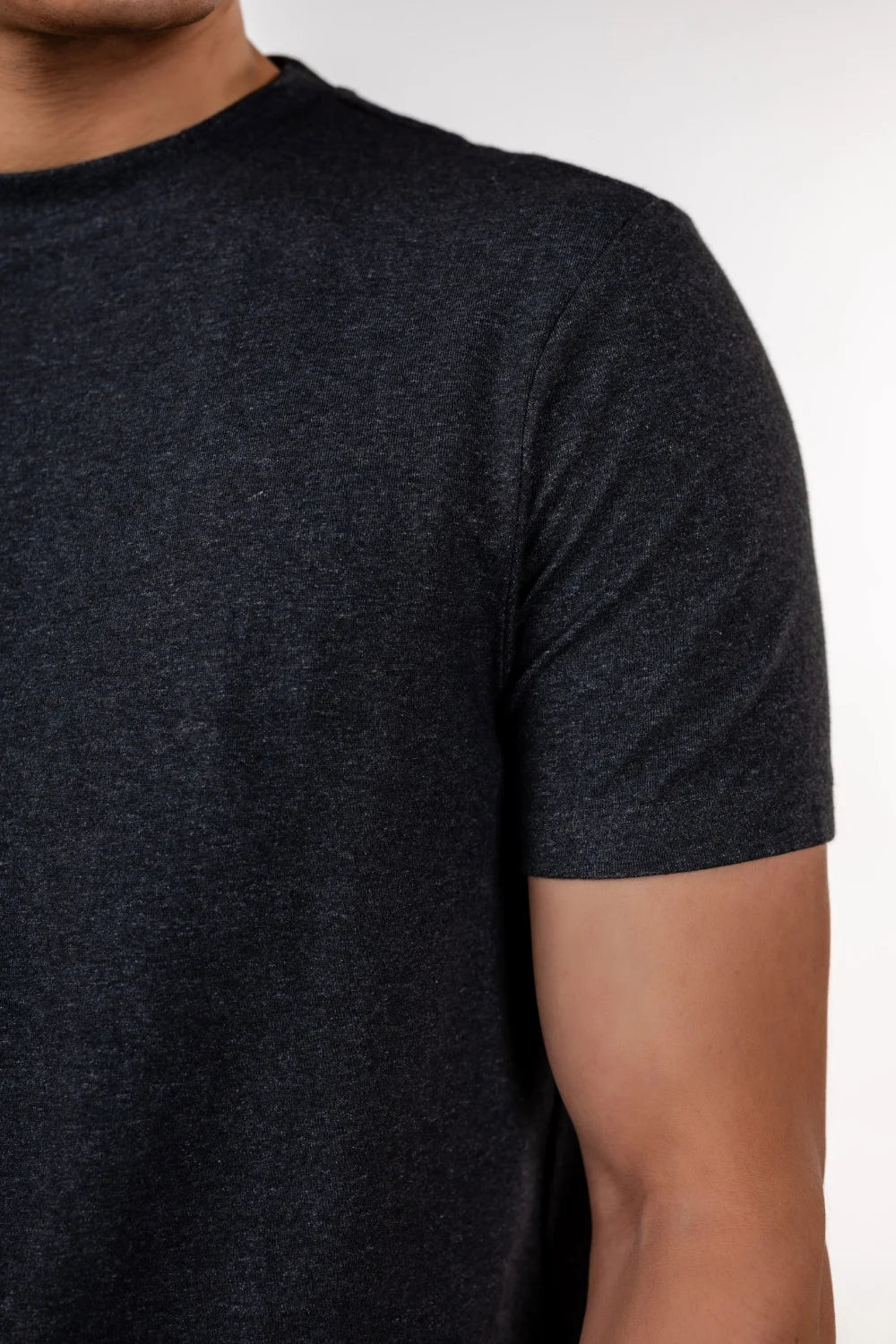 Carbon Heavyweight T-Shirt – Sorona™ (Dark Charcoal Melange)