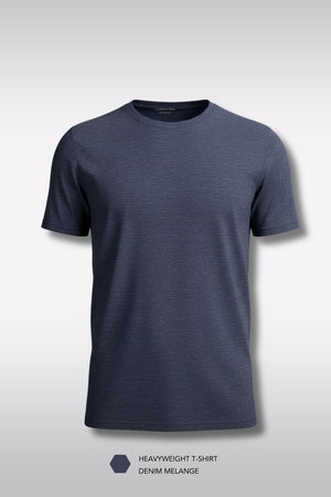 Pack of 2 Heavyweight (Melange) T-shirt at 1799