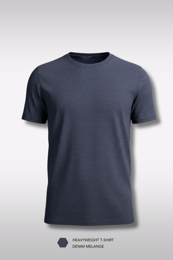 Pack of 2 Heavyweight (Melange) T-shirt at 1799