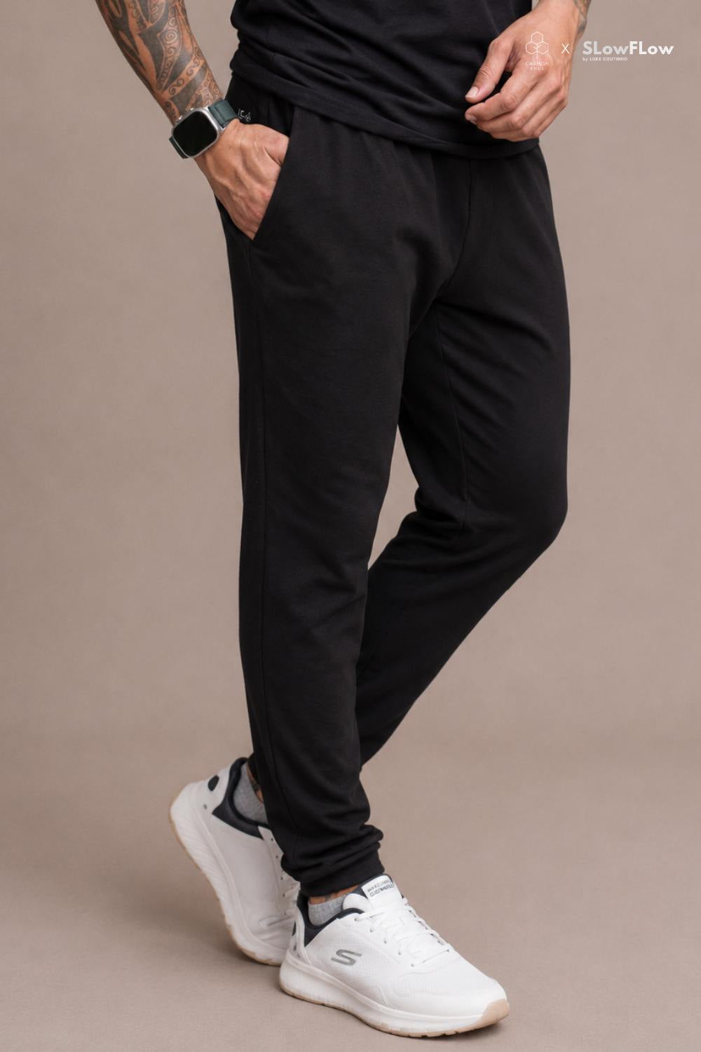 SlowFlow Cuffed Hybrid Knit Multi-Utility Pants