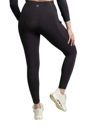 Carbon Utility Legging (2 Pockets) (Carbon Black)