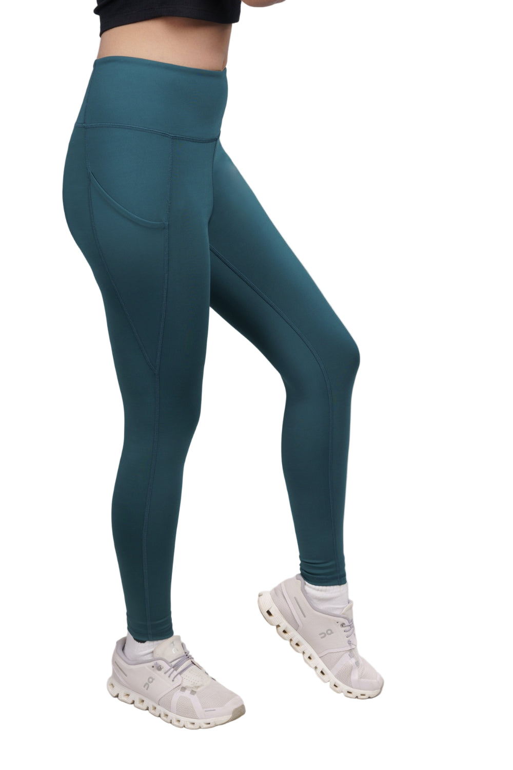Carbon Utility Legging (2 Pockets) (Deep Teal)