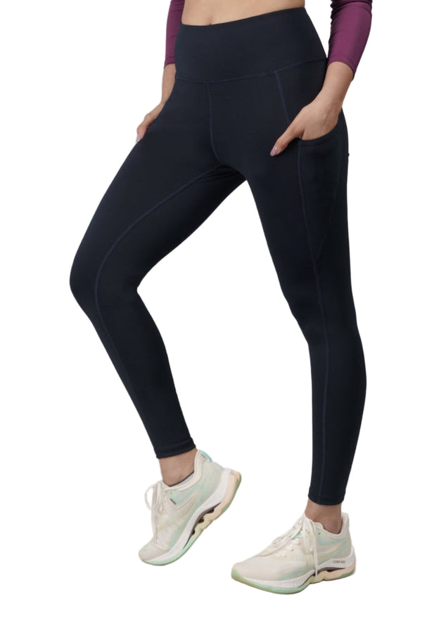 Carbon Utility Legging (2 Pockets) (Midnight Navy)