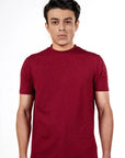 Carbon Heavyweight T-Shirt – Sorona™ (Red Melange)