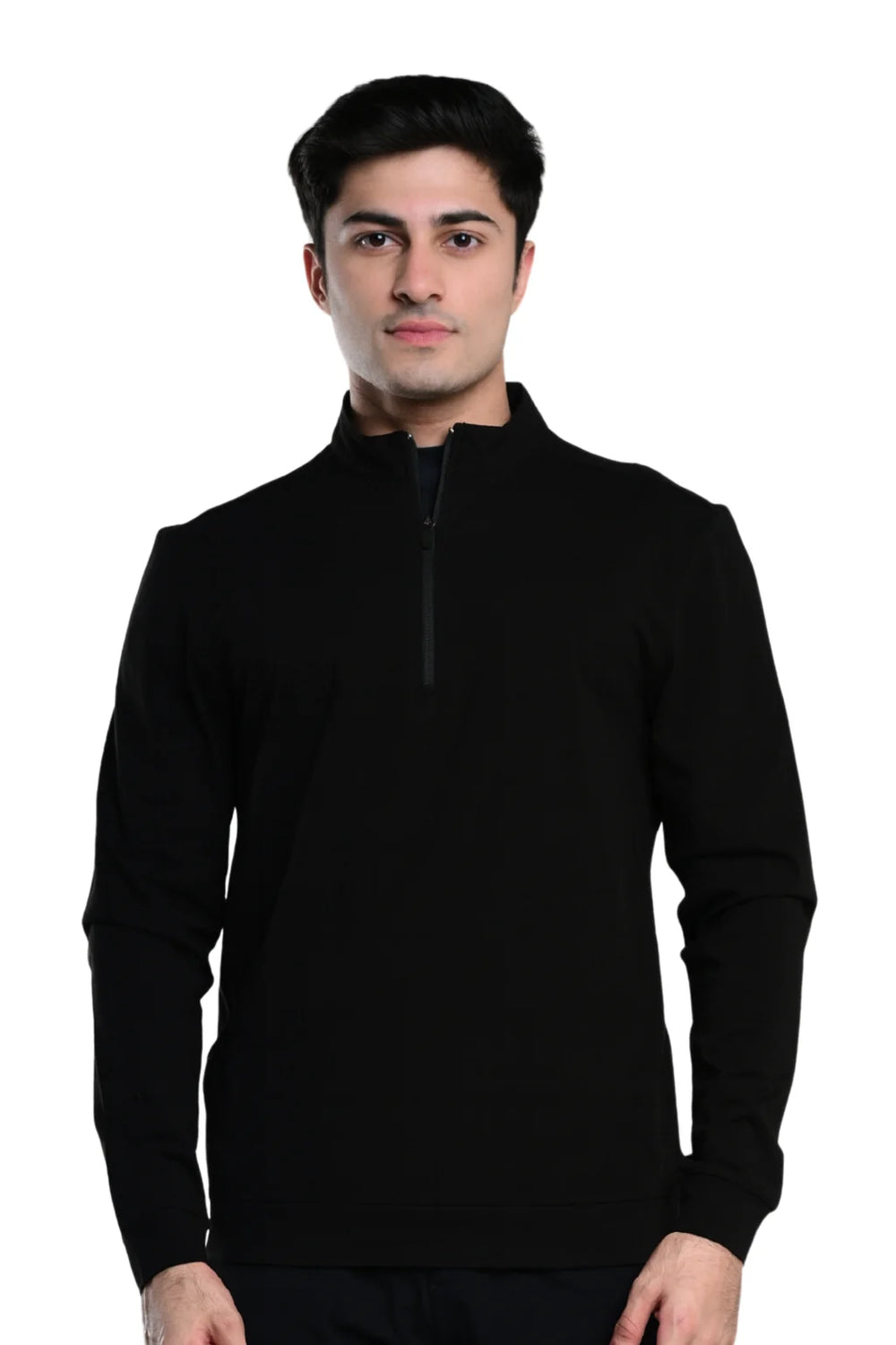 Quarter Zip Jacket (Carbon Black)