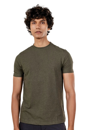 Carbon Heavyweight T-Shirt – Sorona™ (Forest Melange)