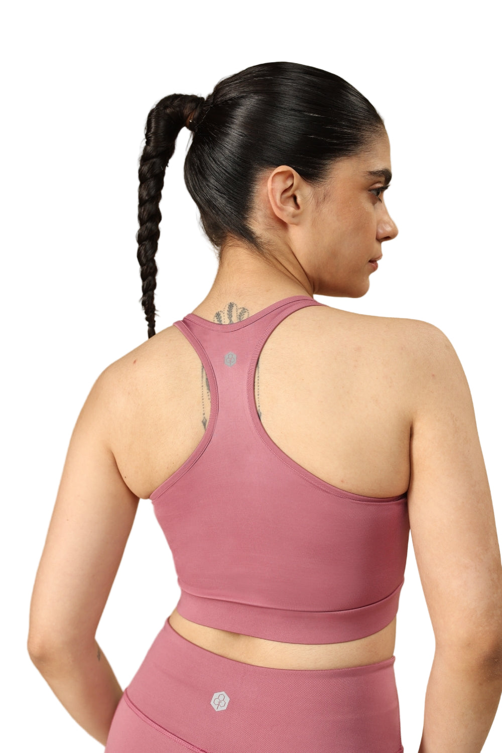 Racerback Active Bra (Mellow Mauve)