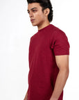Carbon Heavyweight T-Shirt – Sorona™ (Red Melange)
