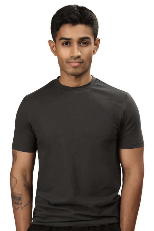 Carbon Heavyweight T-Shirt – Sorona™ (Coal Grey)