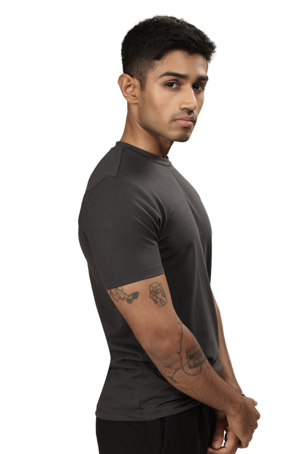 Carbon Heavyweight T-Shirt – Sorona™ (Coal Grey)