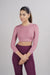 Cropped Active Tee (Mellow Mauve)