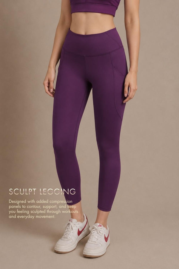 Recycled Nylon Set (Deep Purple)