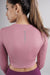 Cropped Active Tee (Mellow Mauve)