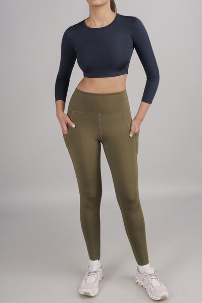 Cropped Active Tee