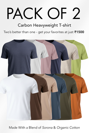 Pack of 2 heavyweight T shirt