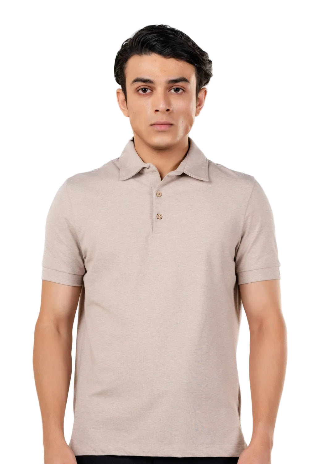 Sorona™ Polo (Oat Melange)