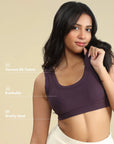 Bamboo Bra (Plum)