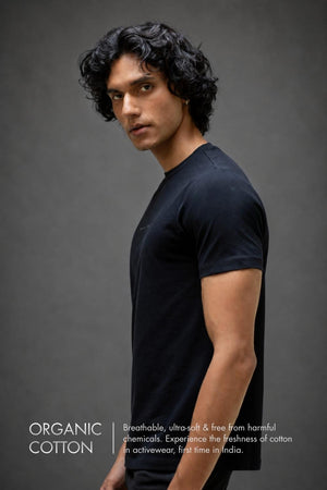Organic Cotton Men's T-shirt (Carbon Black)