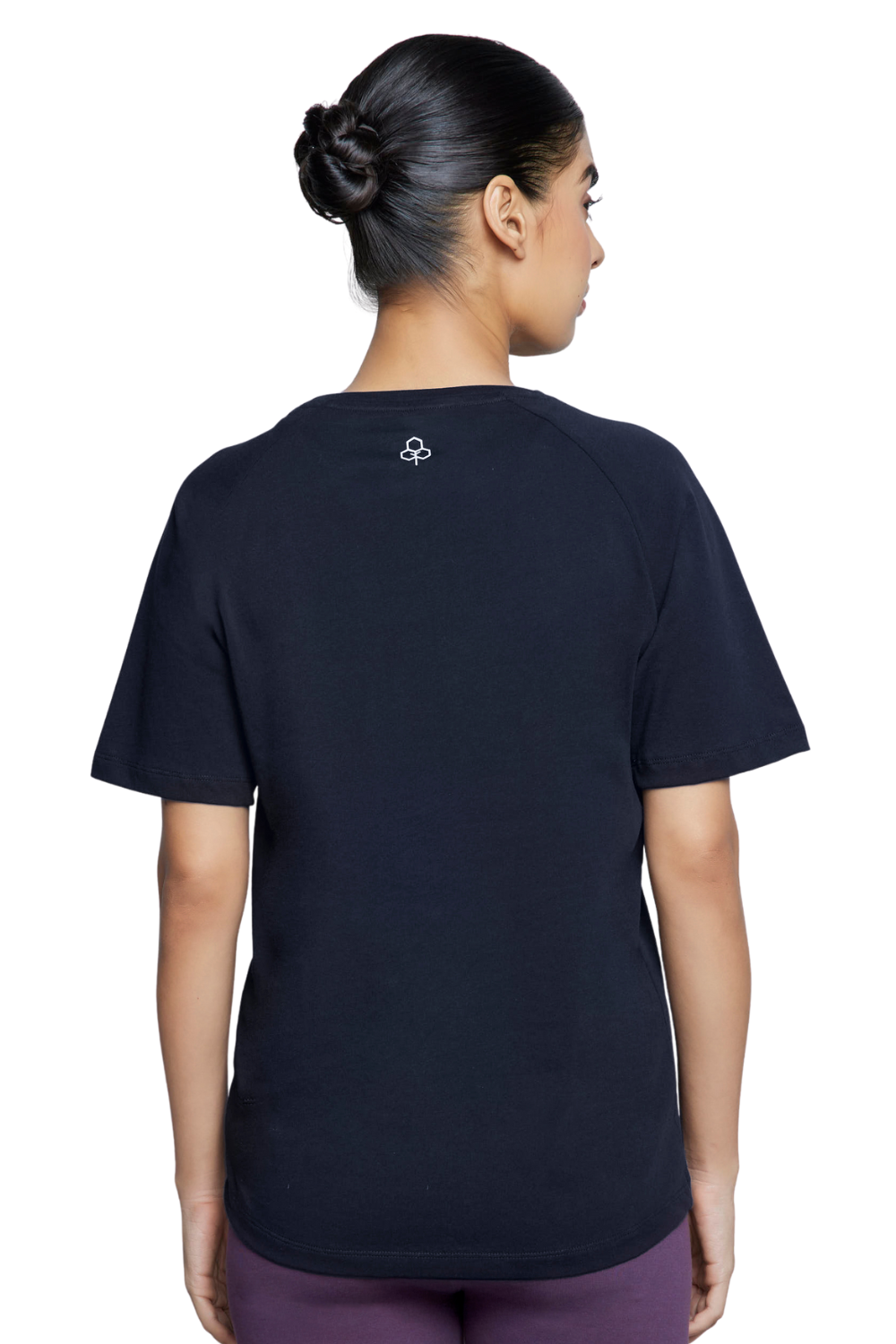 Organic Cotton Run Tee (Carbon Black)
