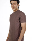 Carbon Heavyweight T-Shirt – Sorona™ (Dark Brown Melange)