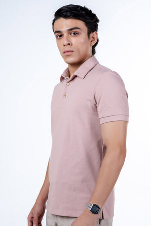 Sorona™ Polo (Adobe Rose)