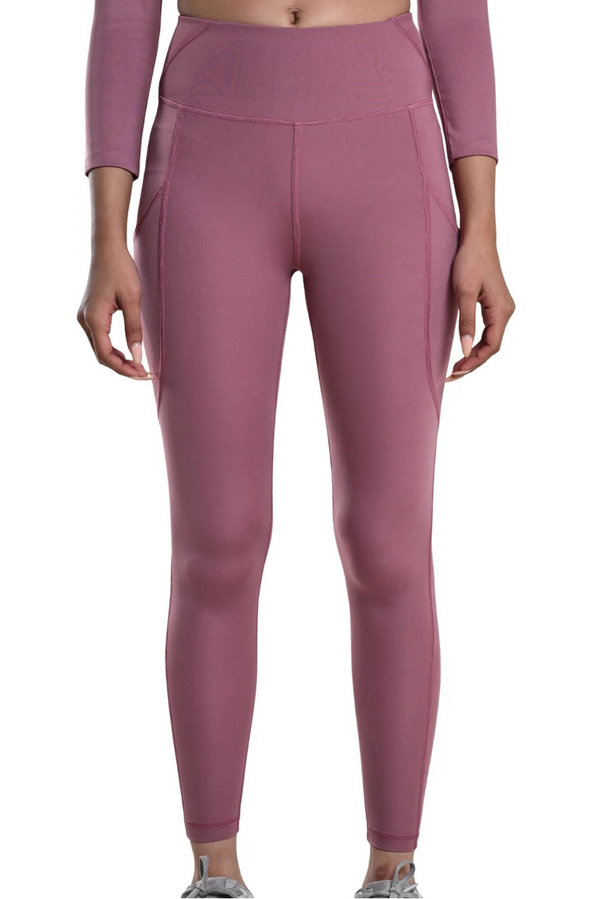 Carbon Sculpt Legging (2 Pockets) (Mellow Mauve)