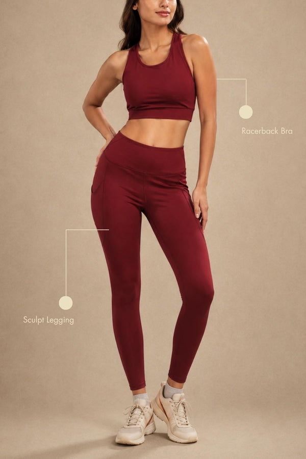 Recycled Nylon Set (Red Rush)