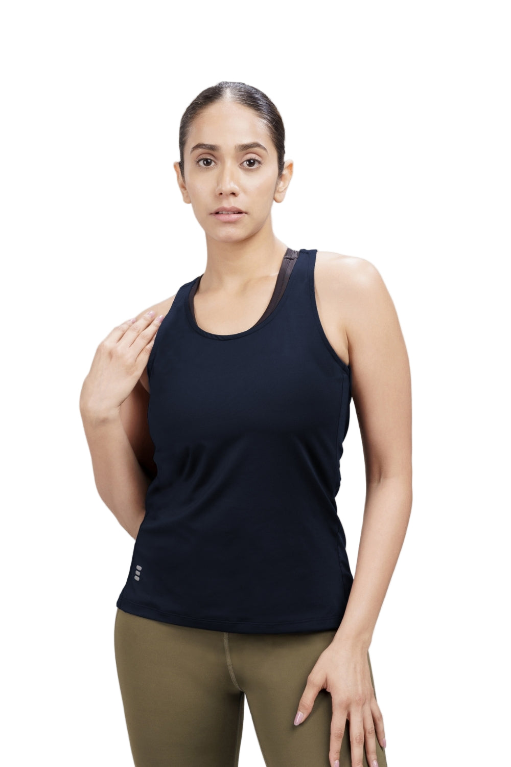 Bio Active Tank – EcoCiclo™ Biodegradable Polyester (Midnight Navy)