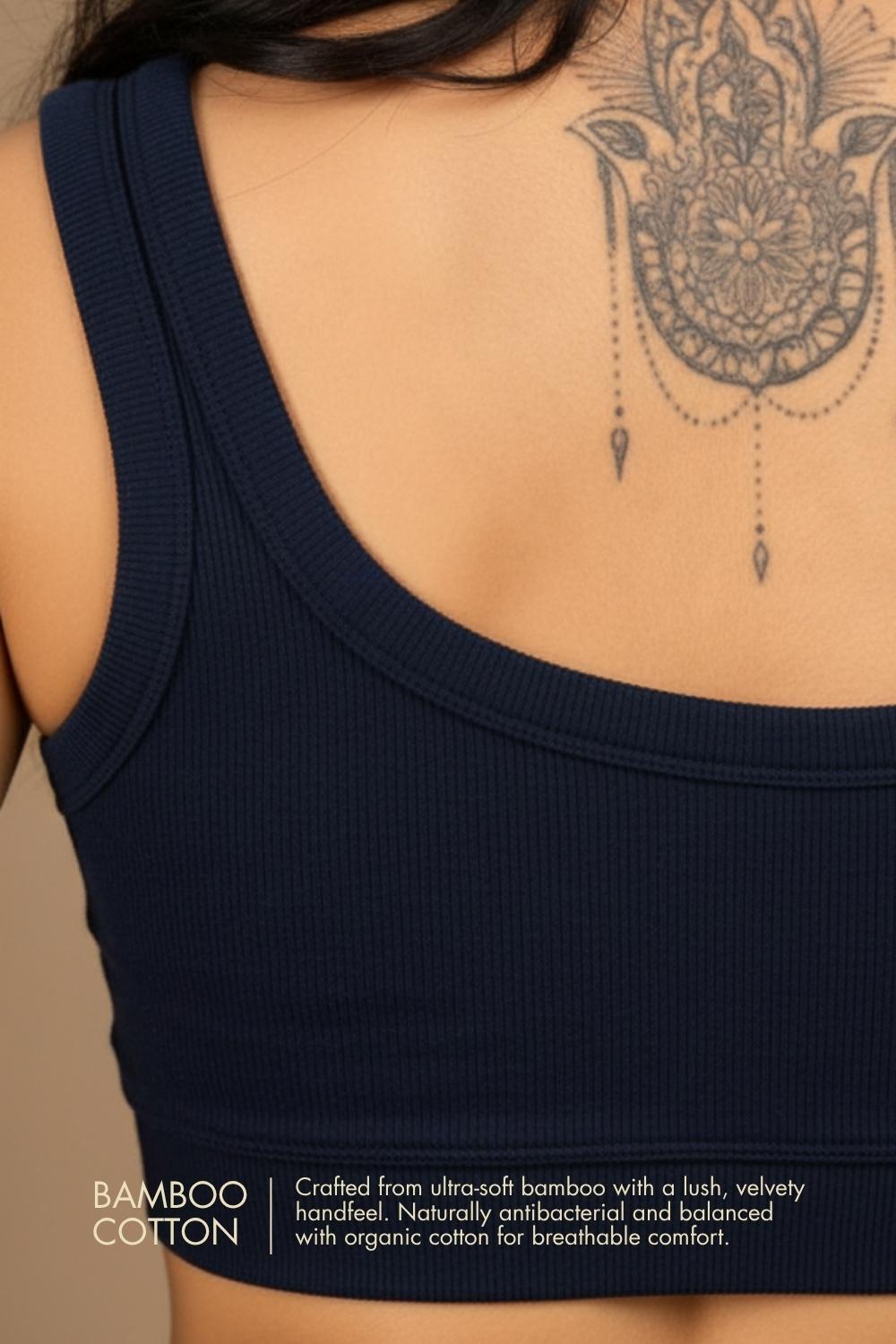 Bamboo Bra (Midnight Navy)