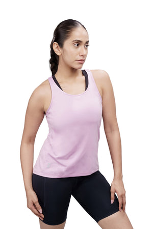 Bio Active Tank – EcoCiclo™ Biodegradable Polyester (Lavender Haze)