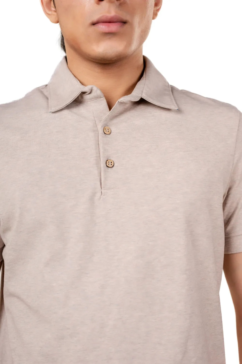 Sorona™ Polo (Oat Melange)