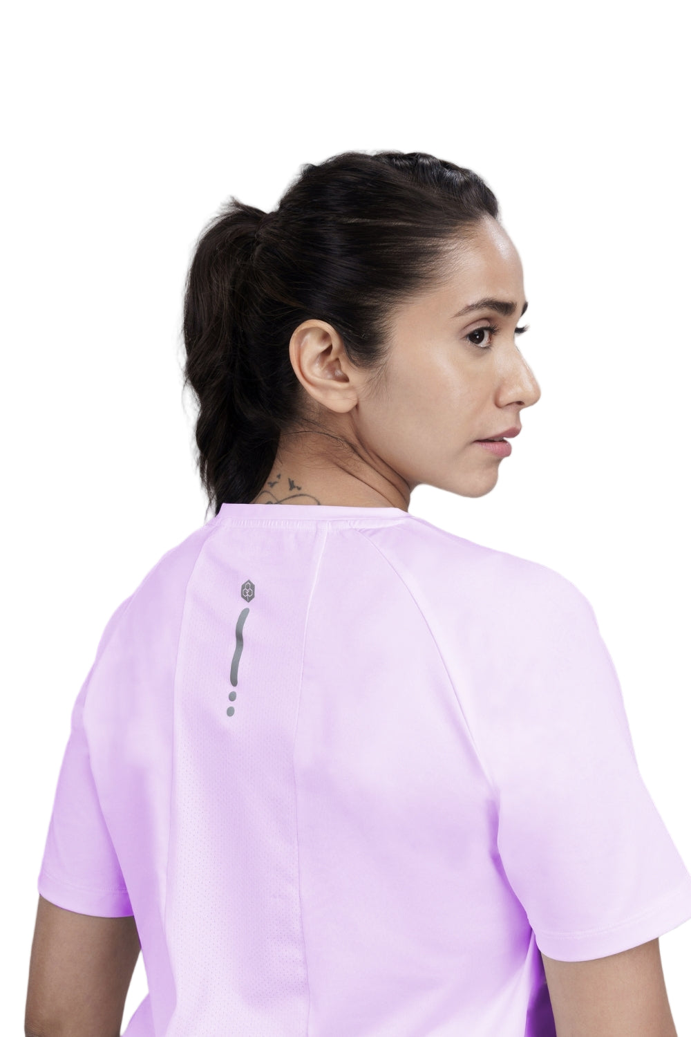 Bio Active Tee – EcoCiclo™ Biodegradable Polyester  (Lavender Haze)