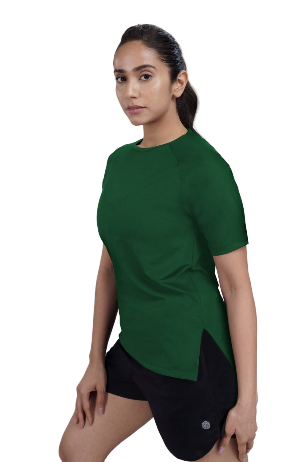Bio Active Tee – EcoCiclo™ Biodegradable Polyester (Pine Green)